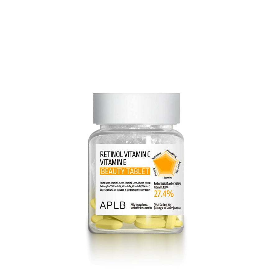 APLB Retinol Vitamin C Vitamin E Beauty Tablet