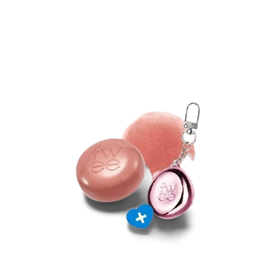 FWEE Lip & Cheek Blurry Pudding Pot + Pendant Keyring Set - 5g