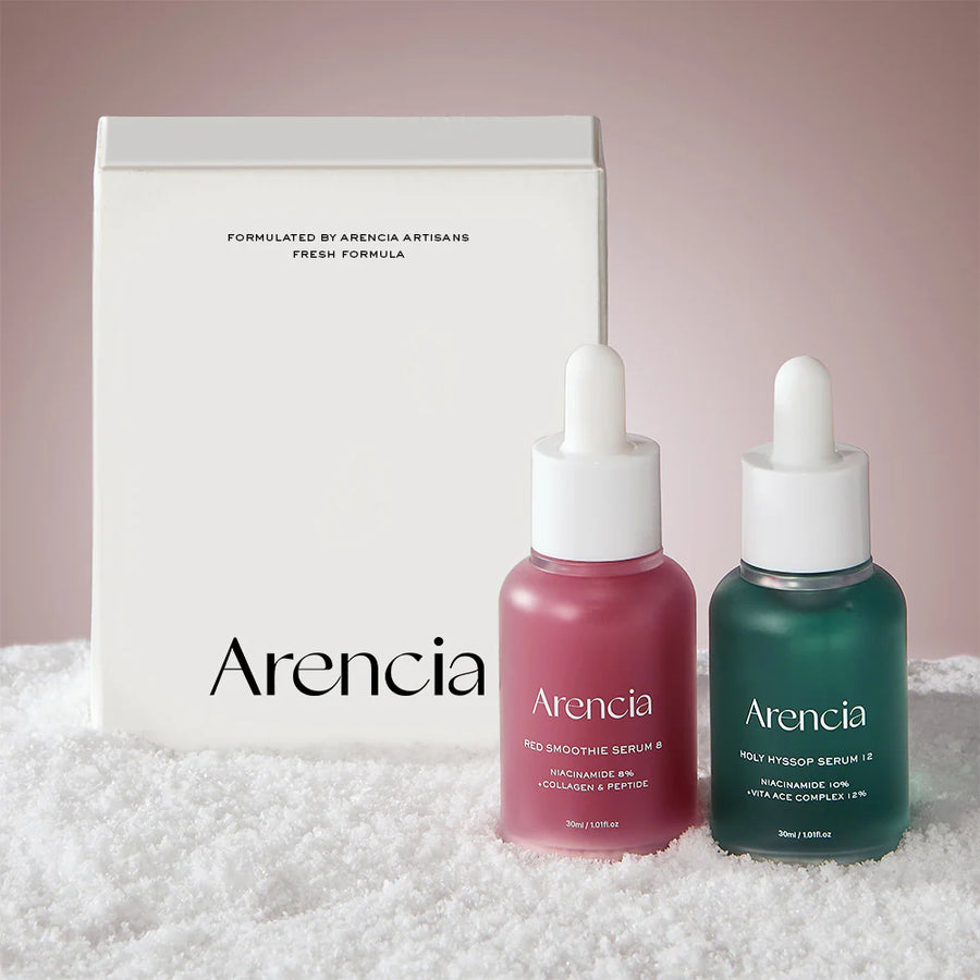 ARENCIA Serum Gift Set (Holy Hyssop Serum & Red Smoothie Serum)