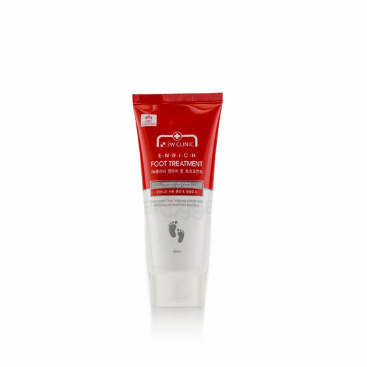 3W Clinic Enrich Foot Treatment nourishing and moisturizing foot cream for soft and smooth feet