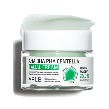 APLB AHA BHA PHA Centella Facial Cream 55ml