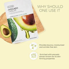 THE FACE SHOP - REAL NATURE FACE MASK WITH AVOCADO EXTRACT
