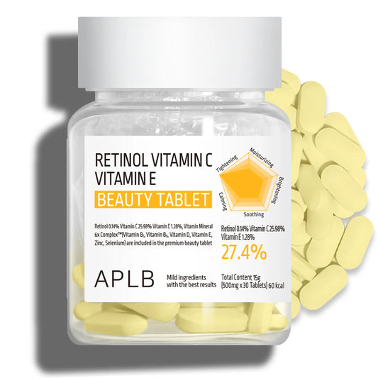 APLB Retinol Vitamin C Vitamin E Beauty Tablet