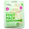DERMA V10 Deep Moisturising Foot Pack Tea Tree & Peppermint