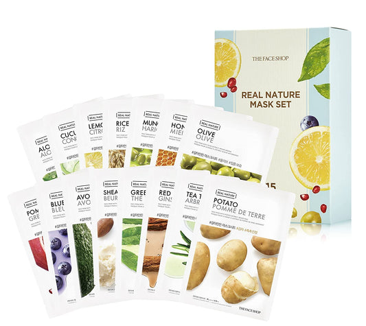 THE FACE SHOP - REAL NATURE FACE MASK WITH SHEA BUTTER EXTRACT