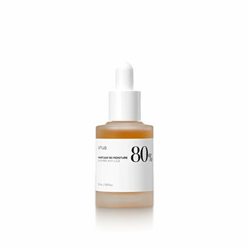ANUA Heartleaf 80% Soothing Ampoule 30ml for calming, hydrating, and soothing sensitive or irritated skin