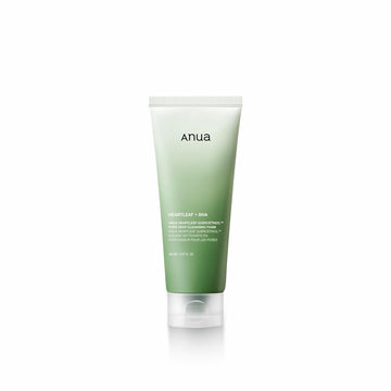 ANUA Heartleaf Quercetinol Pore Deep Cleansing Foam 150ml for deep pore cleansing, controlling excess oil, and soothing sensitive skin