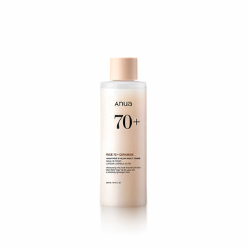 ANUA Rice 70 Glow Milky Toner 250ml brightening and hydrating toner for smooth and radiant skin