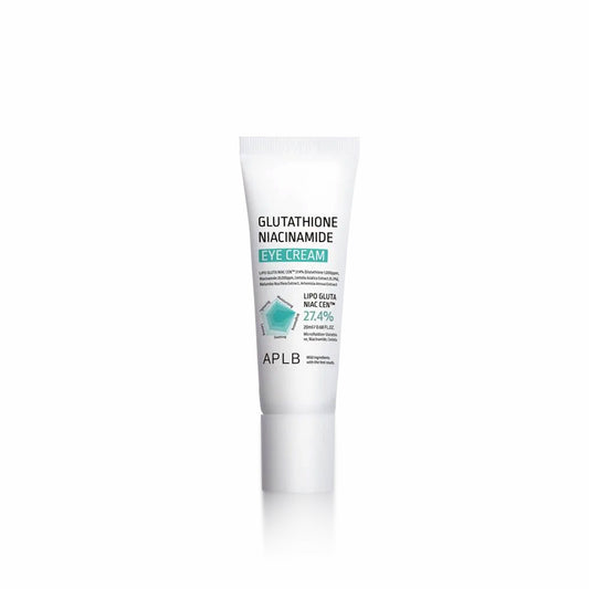 APLB Glutathione Niacinamide Eye Cream 20ml brightening and anti-aging eye cream for dark circles and fine lines