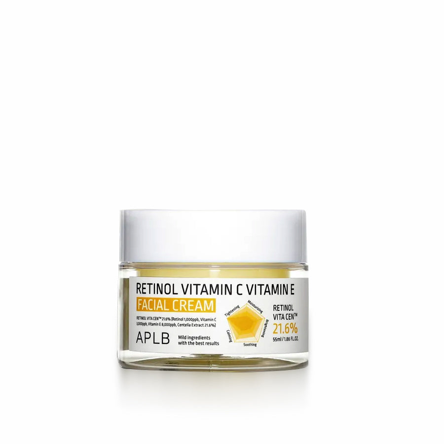 APLB - Retinol Vitamin C Vitamin E Facial Cream - 55ml