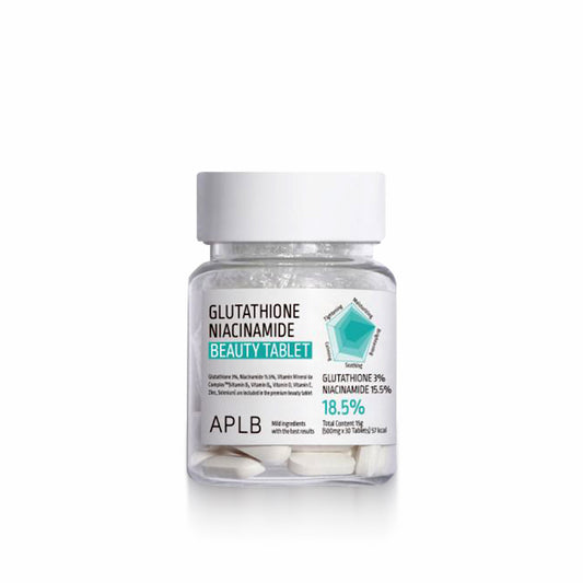 APLB Glutathione Niacinamide Beauty Tablet dietary supplement for skin brightening and overall skin health