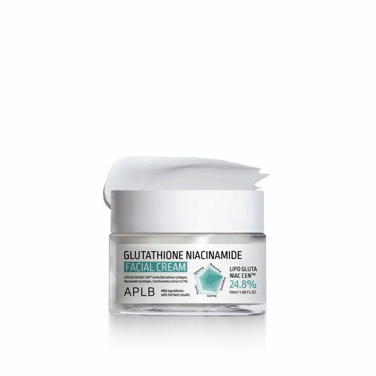 APLB Glutathione Niacinamide Facial Cream brightening and moisturizing cream for smooth and radiant skin