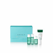 AXIS-Y The Mini Glow Set (8ml + 5ml + 5ml + 5ml) for hydrating, brightening, and revitalizing the skin with a complete mini skincare routine