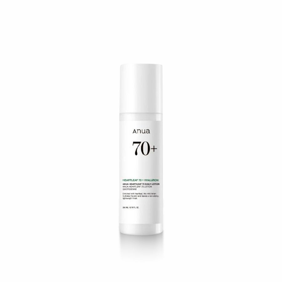 Anua Heartleaf 70 Daily Lotion 200ml for soothing, hydrating, and calming sensitive or irritated skin