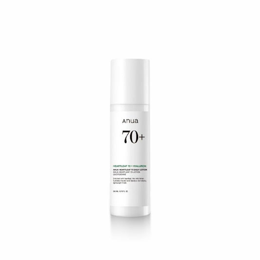 Anua Heartleaf 70 Daily Lotion 200ml for soothing, hydrating, and calming sensitive or irritated skin