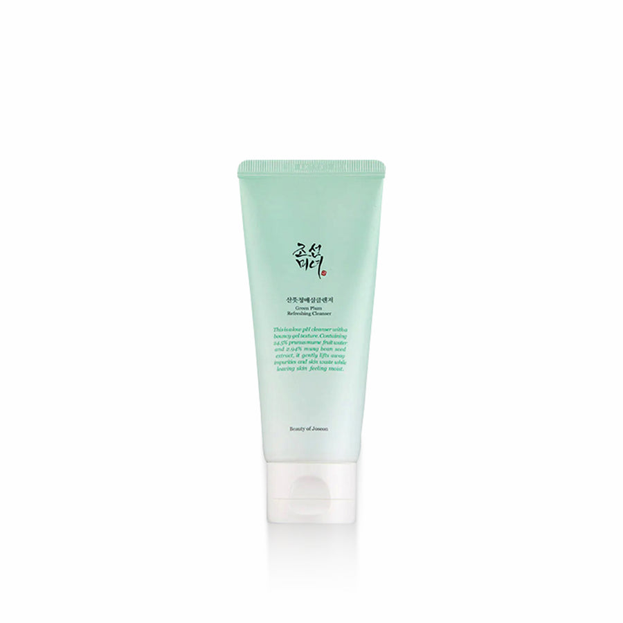 BEAUTY OF JOSEON Green Plum Refreshing Cleanser 100ml gentle facial cleanser for refreshed and smooth skin