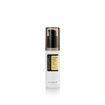 COSRX Advanced Snail Peptide Eye Cream for brightening dark circles, reducing puffiness, and improving fine lines with snail mucin and peptides