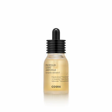 COSRX Full Fit Propolis Light Ampoule 30ml for deeply nourishing, hydrating, and soothing the skin while enhancing radiance and improving overall skin texture