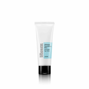 COSRX Ultimate Nourishing Rice Overnight Spa Mask 60ml for hydrating and brightening skin overnight