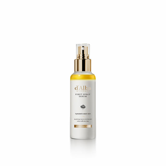 D’ALBA White Truffle First Spray Serum 50ml for hydrating, brightening, and revitalizing tired or dull skin