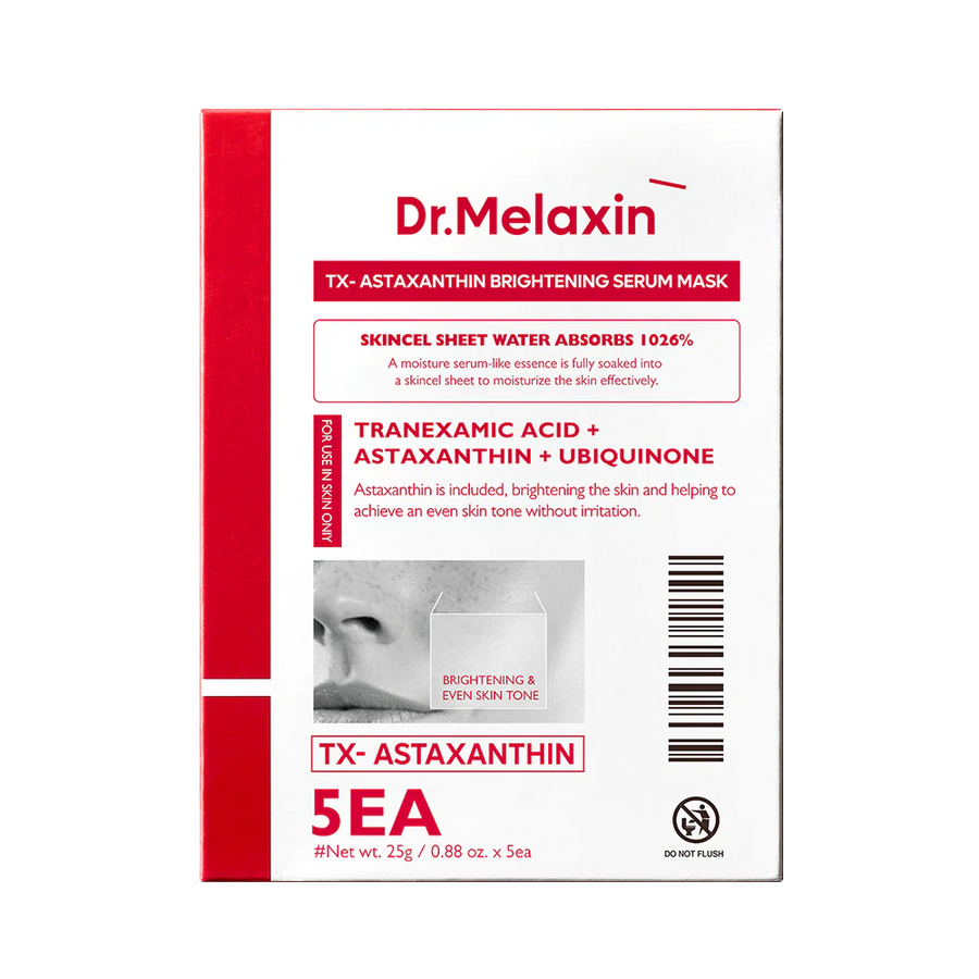 Dr.Melaxin TX-Astaxanthin Brightening Serum Mask 25g