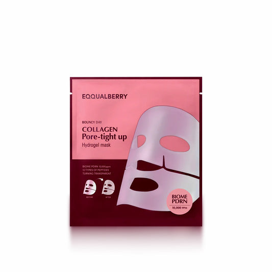 EQQUALBERRY - Collagen Pore Tight Up Hydrogel Mask (1pc)