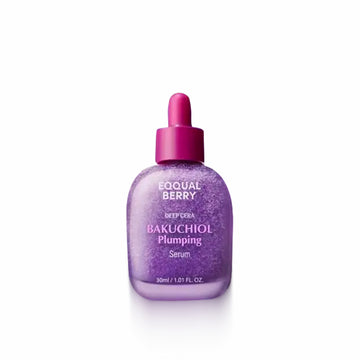 EQQUALBERRY Bakuchiol Plumping Serum 30ml for firming, smoothing, and youthful-looking skin