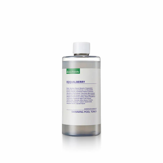 EQQUALBERRY Daily Peeling Swimming Pool Toner 155ml exfoliating and refreshing toner for smooth and clear skin