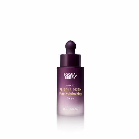 EQQUALBERRY Purple PDRN Pore Minimizing Serum 30ml pore-refining and hydrating serum for smooth and clear skin