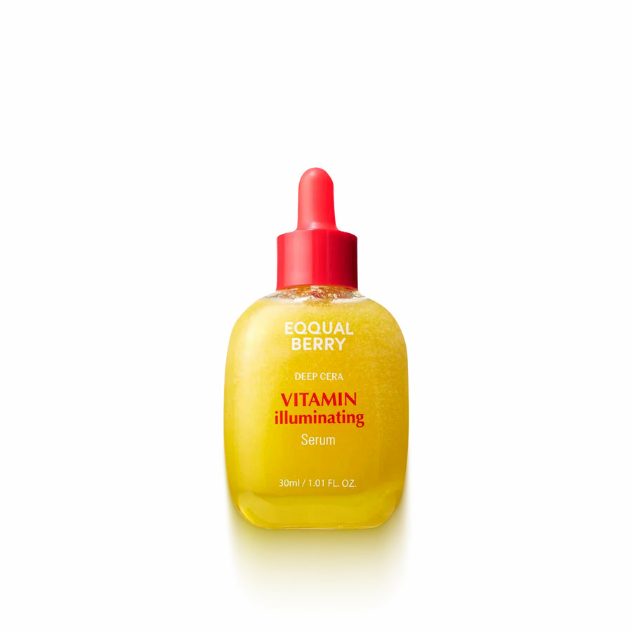 EQQUALBERRY Vitamin Illuminating Serum 30ml for brightening, hydrating, and revitalizing dull skin
