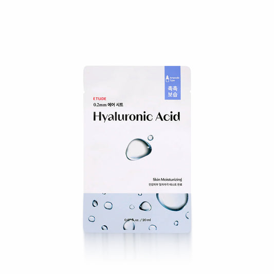 ETUDE HOUSE 0.2 Therapy Air Mask Hyaluronic Acid 20ml for deep hydration and soothing dry skin