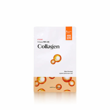 ETUDE HOUSE 0.2 Therapy Air Mask Collagen 20ml for firming and moisturizing skin