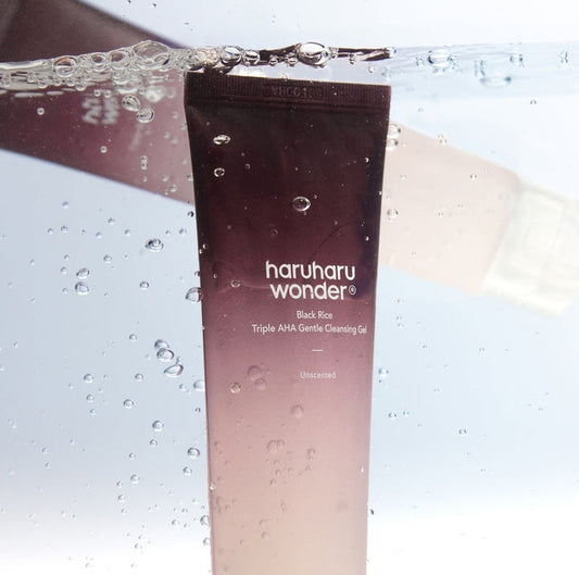 HARUHARU WONDER - BLACK RICE TRIPLE AHA GENTLE CLEANSING GEL 100ML