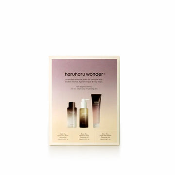 Haruharu Wonder Cleanse And Glow Set