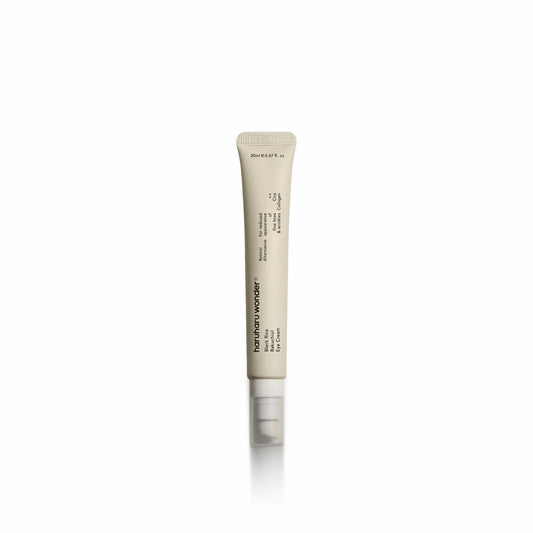 Haruharu Wonder Black Rice Bakuchiol Eye Cream 20ml for reducing fine lines and moisturizing delicate under-eye skin