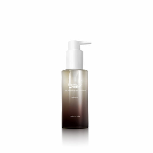 Haruharu Wonder Black Rice Moisture Deep Cleansing Oil 150ml for removing makeup and moisturizing skin