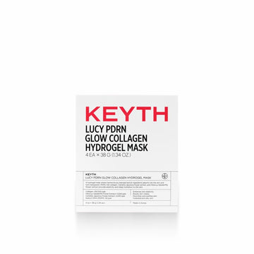 KEYTH Lucy PDRN Glow Collagen Hydrogel Mask hydrating and firming sheet mask for radiant and nourished skin