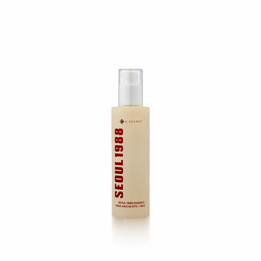 KSECRET SEOUL 1988 Essence Snail Mucin 97% + Rice 100ml hydrating and repairing essence for smooth and nourished skin
