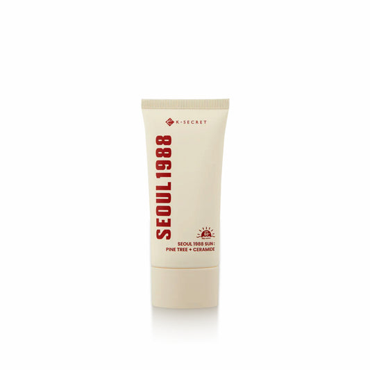 KSECRET 1988 Sun Pine Tree + Ceramide SPF50+ PA++++ broad spectrum sunscreen for hydrated, protected, and healthy skin
