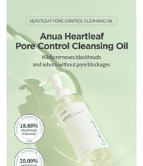 ANUA - Heartleaf Pore Control Oil Facial Cleanser