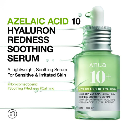 ANUA - Azelaic Acid 10% Hyaluron Redness Soothing Serum