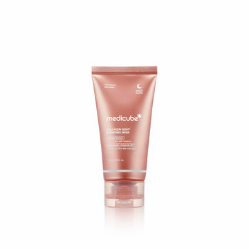 MEDICUBE Collagen Night Wrapping Mask 75ml for firming, hydrating, and improving skin elasticity overnight
