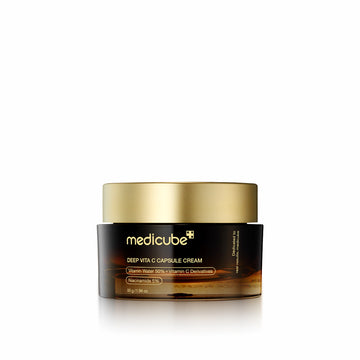 MEDICUBE Deep Vita C Capsule Cream 55g for brightening, reducing dark spots, and nourishing the skin