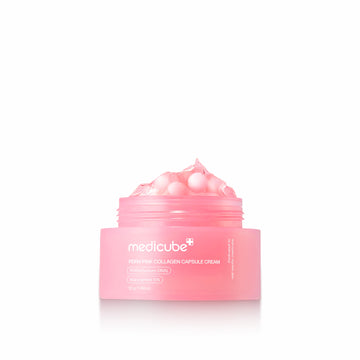 MEDICUBE PDRN Pink Collagen Capsule Cream for firming, hydrating, and improving skin elasticity