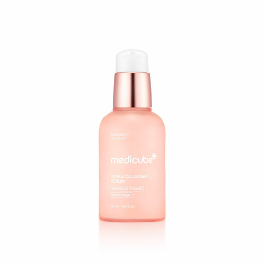MEDICUBE Triple Collagen Serum 4.0 55ml for firming, hydrating, and improving skin elasticity