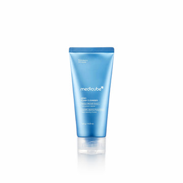 MEDICUBE Zero Foam Cleanser 120ml for gentle cleansing, removing impurities, and controlling excess oil