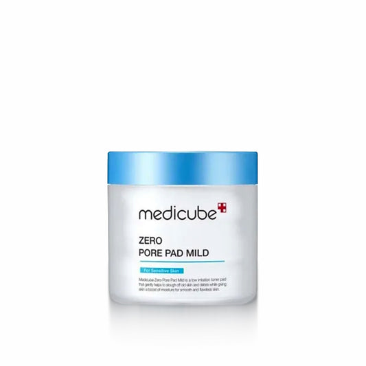 MEDICUBE Zero Pore Pad Mild 70pcs pore-minimizing and soothing toner pads for smooth and clear skin