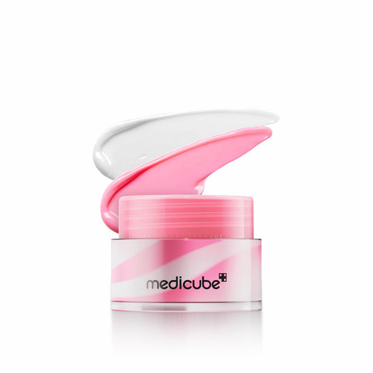 MEDICUBE PDRN Lip Balm Sleep Mask Glow Balm with Salmon PDRN and Collagen nourishing lip mask for soft, smooth, and hydrated lips