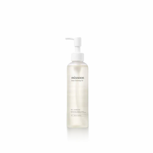 MIXSOON Bean Cleansing Oil Jumbo 195ml for gentle makeup removal, deep cleansing, and nourishing skin