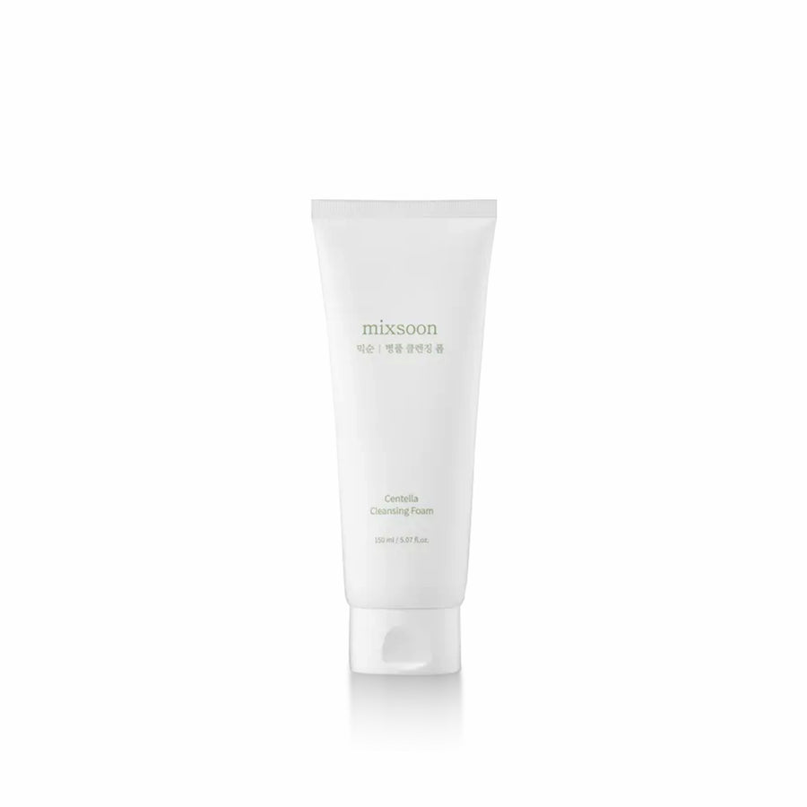 MIXSOON Centella Cleansing Foam 150ml gentle face cleanser with centella for soothing and clear skin